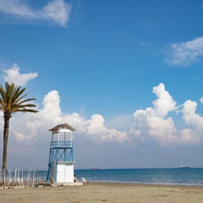 Larnaca beach